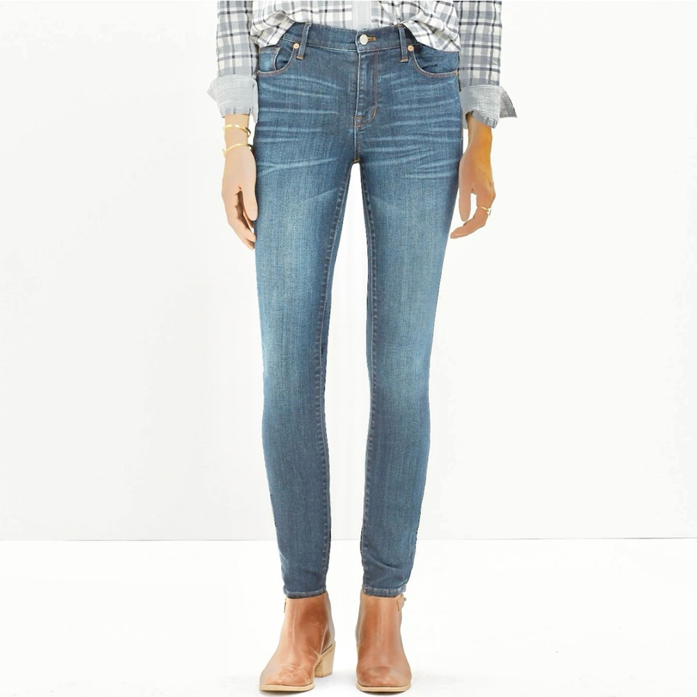 Madewell High Riser Mid-Rise Skinny Jeans